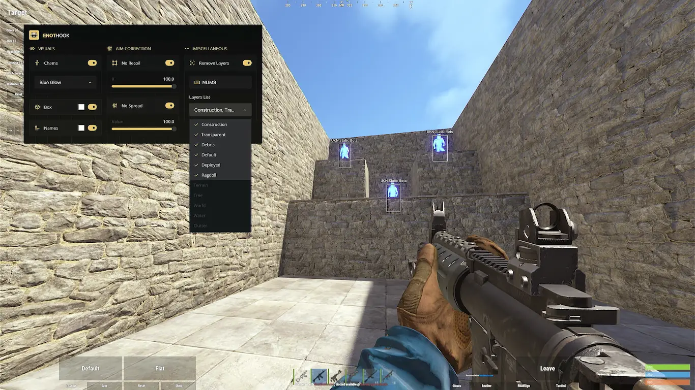 Screenshot 31 do cheat Rust Enot Hook